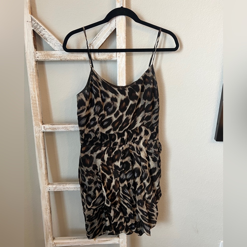 C. Luce Animal Print Dress